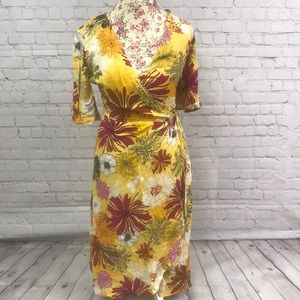 NWT New York & Company Wrap Dress Size M